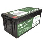 Heißer Verkauf 2.56KWh Lifepo4 Batterie 12V 200Ah 6000 Zyklen RV Batterie