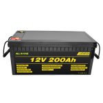 Anpassbare Elektroauto 12V Lifepo4 Batterie 12.8V 200ah mit 2000 Lebenszyklus Lifepo4 Batterie