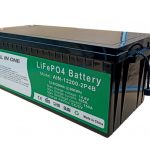 ALL IN ONE 2.56KWh 2000 Zyklen 12V Batterielebensdauer4 200ah Lithium Pack für Elektrofahrzeuge