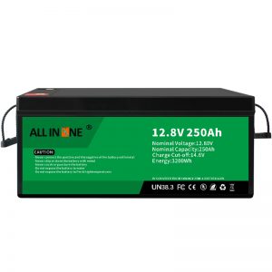 12.8V 250Ah LiFePO4 Batterie Energiespeichersystem Ersatzlösung für Bleisäure 12V 250Ah