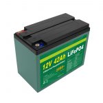 Wartung Kundenspezifisch Solar 12v 40ah 42ah Lifepo4 Cell Lifepo4 Batteriepack mit BMS