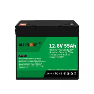 LiFePO4-Batterien Ersatz für Blei-Säure-Batterie 12V 55Ah