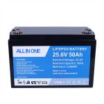 25,6 V 100 Ah Lithium-Ionen-Lifepo4-Akkupack Wiederaufladbarer Lithium-Ionen-Akku