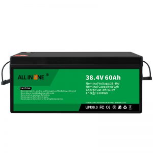 38,4V 60Ah Lithium-Eisenphosphat-Batterie für VPP/SHS/Marine/Fahrzeug 36V 60Ah