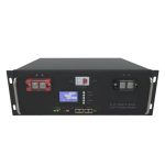 6000 Zyklen 48V 100Ah 5Kwh RS48 LiFePo4 Solarbatterie mit 5U Schrank