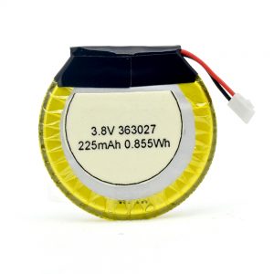 LiPO kundenspezifische Batterie 363027 3.7V 225mAH
